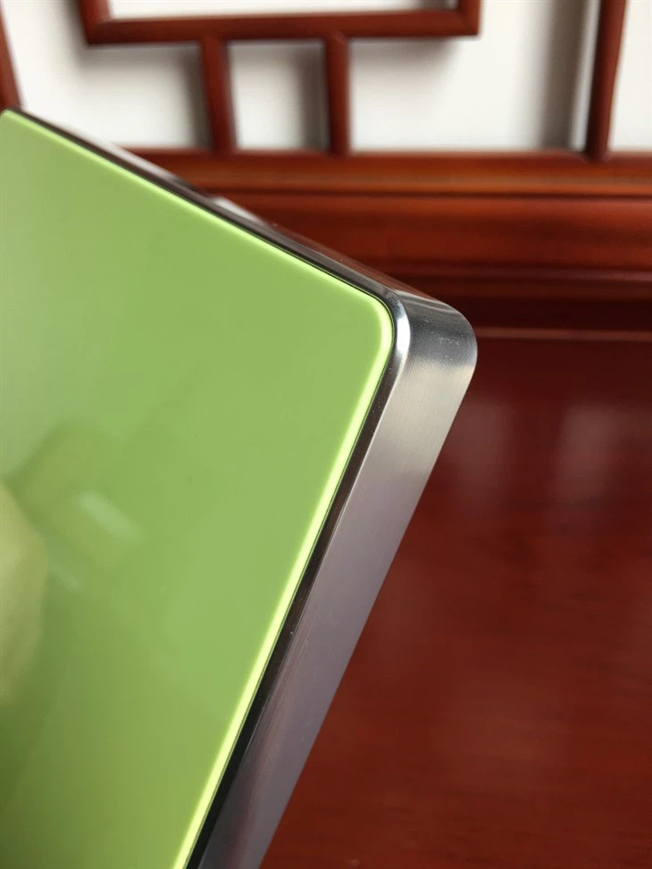 High Gloss Arc Angle Aluminium Edge Acrylic Cabinet Door (1)